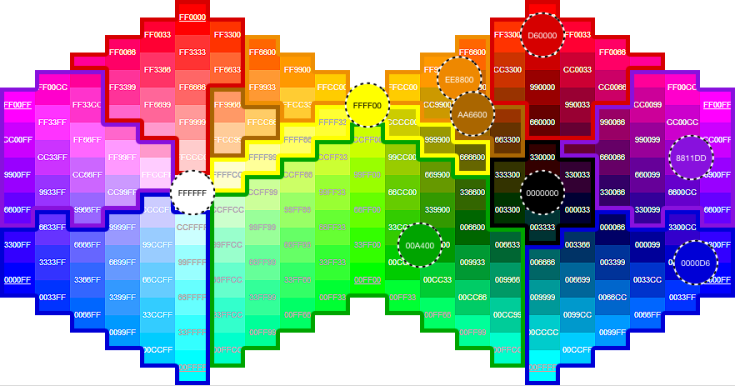 OSCAR color approximation by Mathghamhain Ua Ruadháin