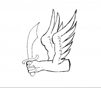 winged hand